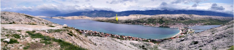 the fabulous Bay of Pag